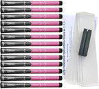 Winn DriTac Undersize Gray/Pink - 13 pc Grip Kit