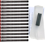 Winn Dri-Tac Dark-Grey 13-pc Grip Kit