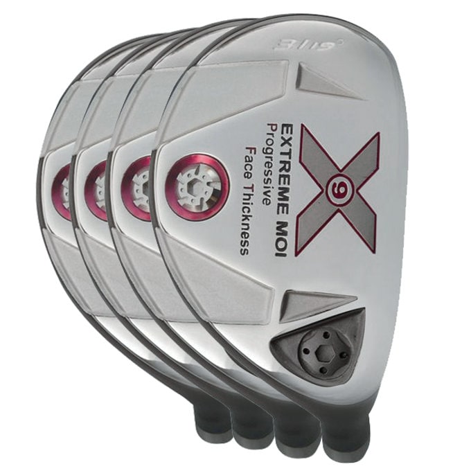 X9 Extreme MOI Hybrids (Set of 4 Built Clubs)