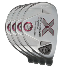 X9 Extreme MOI Hybrids (Set of 4 Built Clubs)