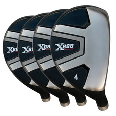 X-888 Hybrids (Set of 4 Built Clubs)