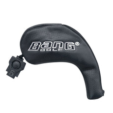 Bang Golf Black Iron Headcover Zipper with Tag