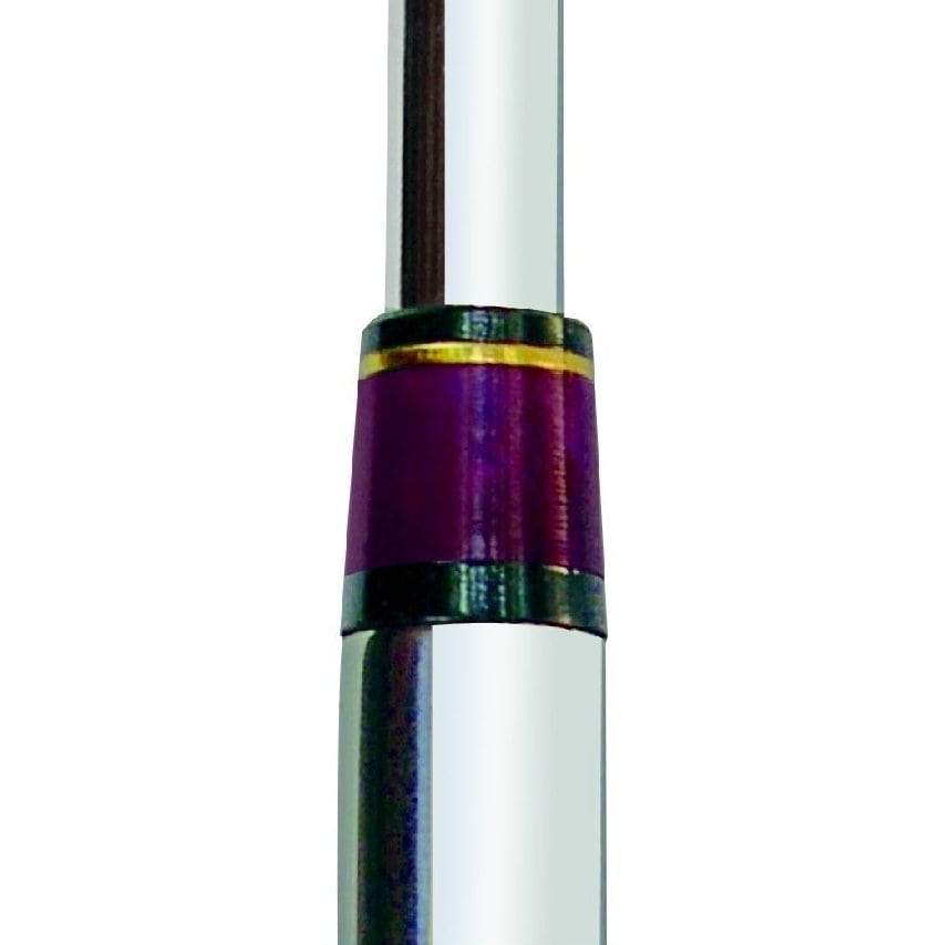 Ferrules 5/8" Gold/Red Ring, Pack of 10