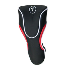 No Logo Red-Black Head Covers