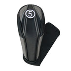 PU Leatherette Black/Gray Headcovers With Sock