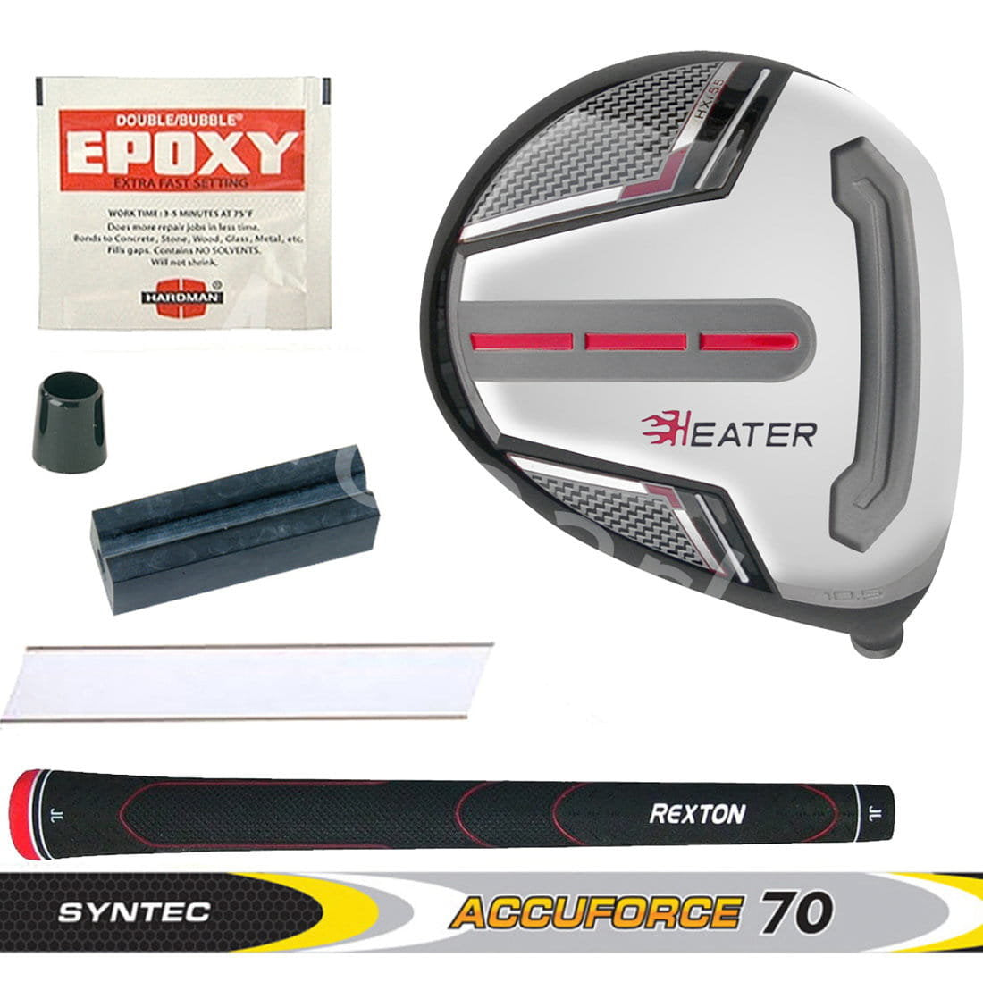 Heater HXi55 Titanium Driver Component Pack
