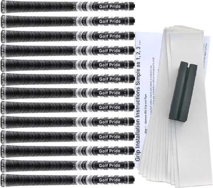 Golf Pride Multi-Compound Black 13-pc Grip Kit