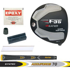 Heater F-35 Cup Face Black Titanium Driver Component Kit