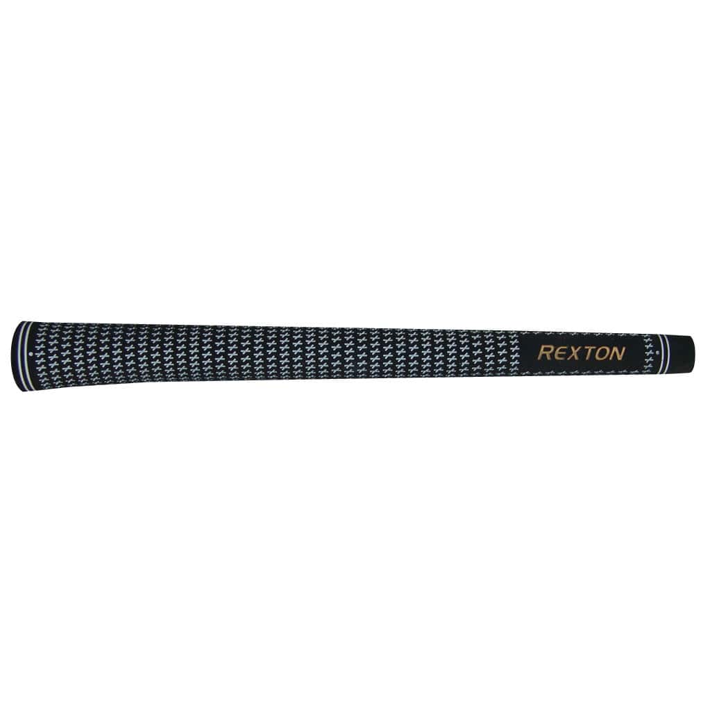Rexton Velvet Black/White Ribbed Golf Grip