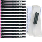Rexton Women's Black/Pink Line Velvet Grip Kit