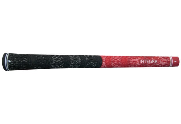 Integra Dual-Compound Full-Cord Red/Black Golf Grip