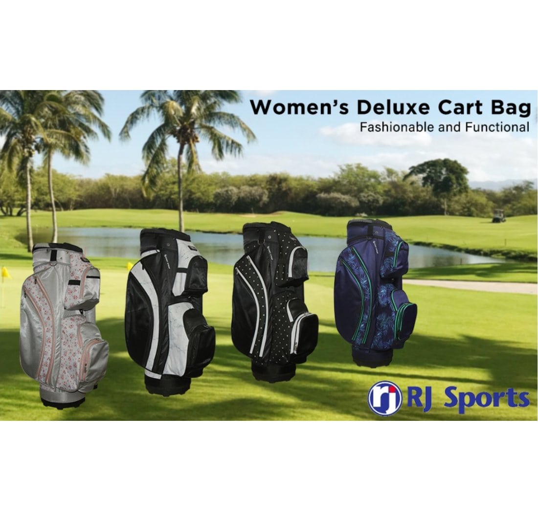RJ Sports Bliss 14 Way Divider Top Womens Deluxe Cart Bag