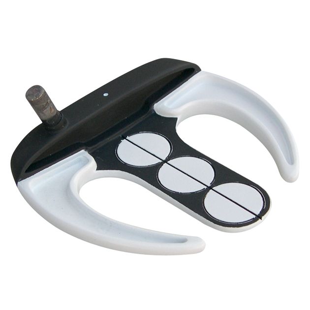 Custom-Built Armada Mallet Putter - Black/White