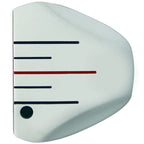 Custom-Built Heater 5.0 White Mallet Putter