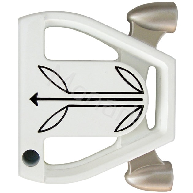 Custom-Built T7 Twin Engine White Mallet Putter