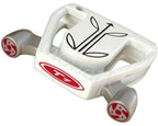 T-7 Twin Engine White Mallet Putter Head