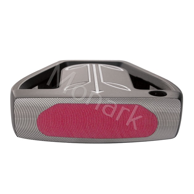 T-7 Twin Engine Black Mallet Putter Head