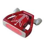 Custom-Built T7 Twin Engine Red Mallet Putter