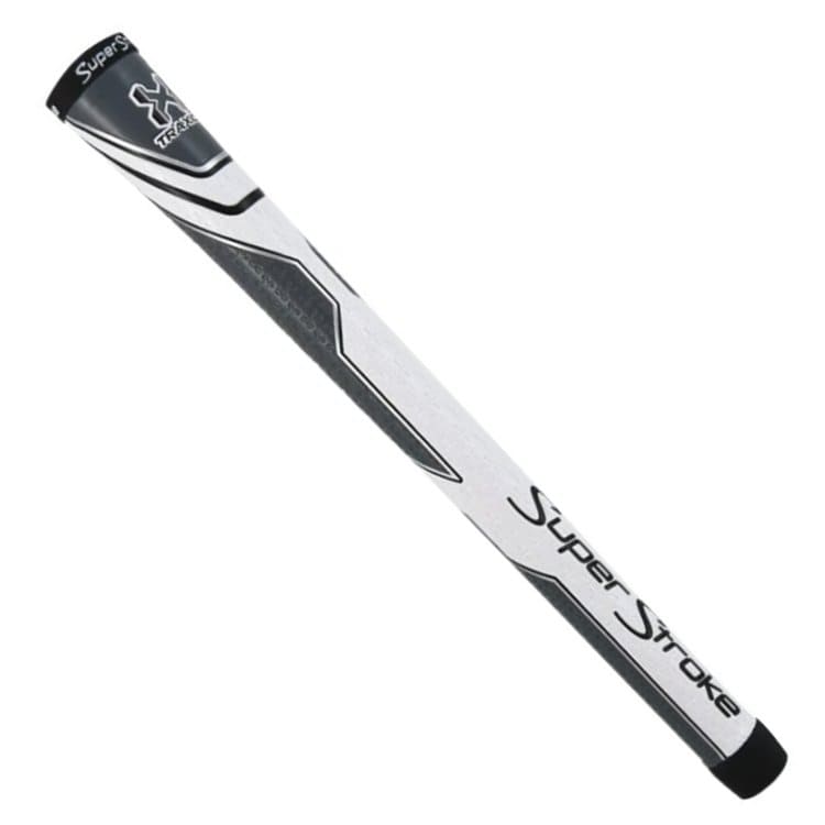 SuperStroke Traxion Tour Golf Grips - White/Gray