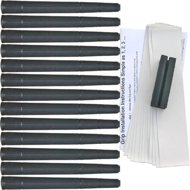 Tacki-Mac Arthritic Serrated Oversize (+3/32") Grip Kit