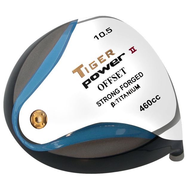 Tiger Power II Offset Titanium Driver Heads