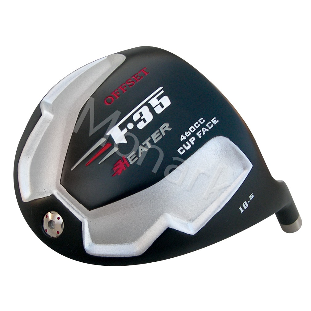 Custom-Built Heater F-35 Cup Face Offset Black Titanium Driver RH