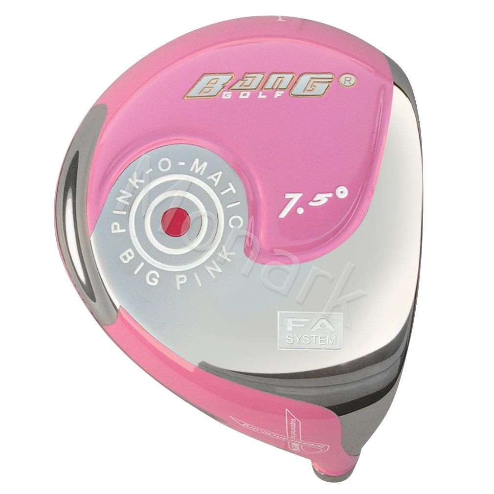Bang Golf Pink-O-Matic 401 Beta Titanium Driver Head Pink
