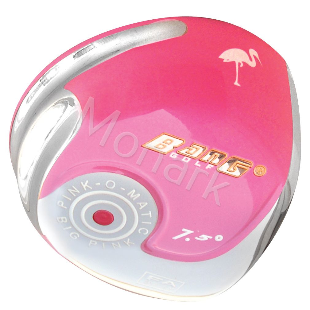 Custom-Built Bang Golf Pink-O-Matic 401 Pink Beta Titanium Driver