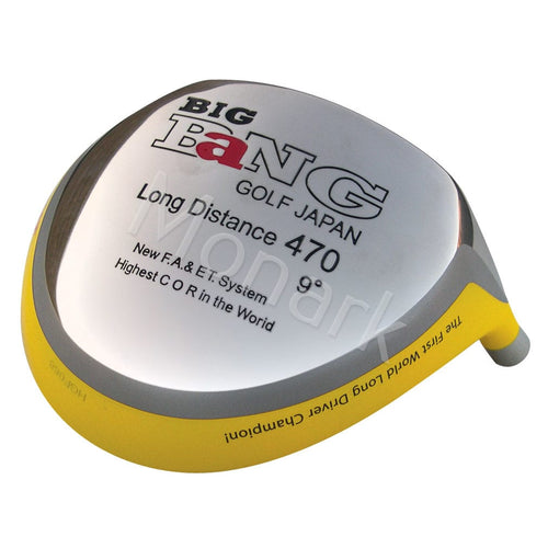 Bang Golf Big Bang Japan 470 Yellow Titanium Driver Head