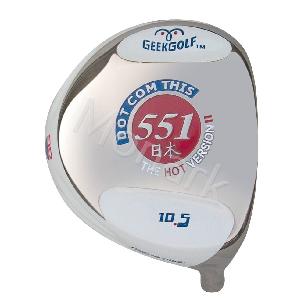 Geek Golf Dot-Com-This 551 Japan Hot Version Titanium Driver Head - White