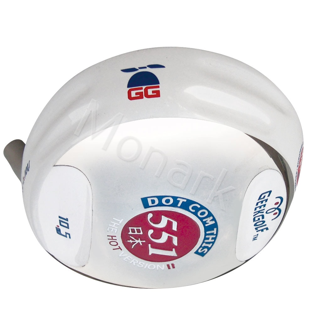 Geek Golf Dot-Com-This 551 Japan Hot Version Titanium Driver Head - White