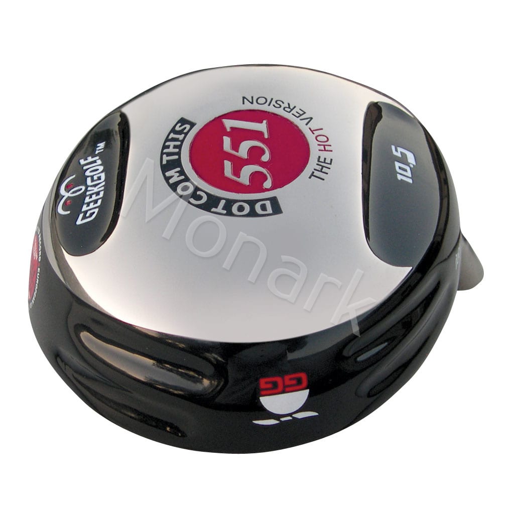 Custom-Built Geek Golf Dot-Com-This 551 Japan Hot Version Titanium Driver - Black