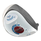 Custom-Built Geek Golf Dot-Com-This Titanium Driver - White
