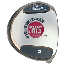 Geek Golf Dot-Com-This Titanium Driver Head - Black