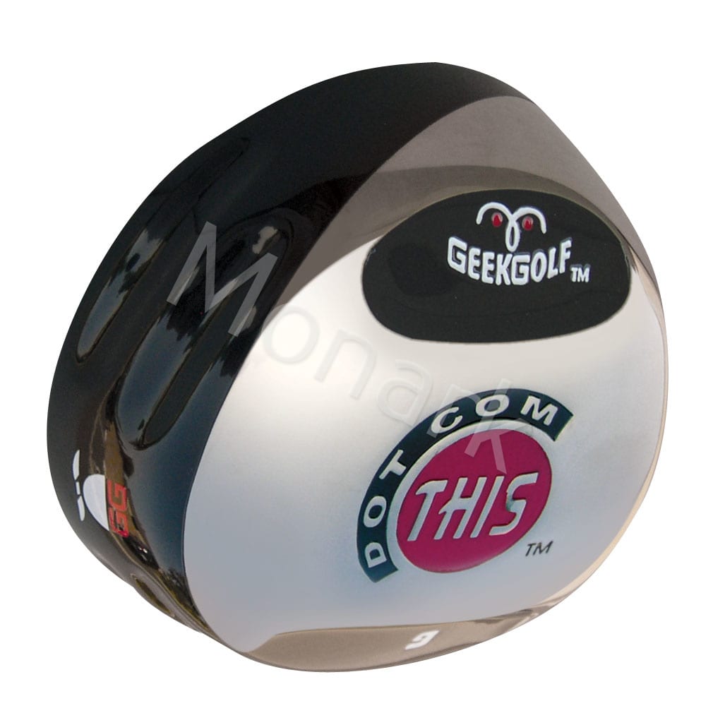 Geek Golf Dot-Com-This Titanium Driver Head - Black
