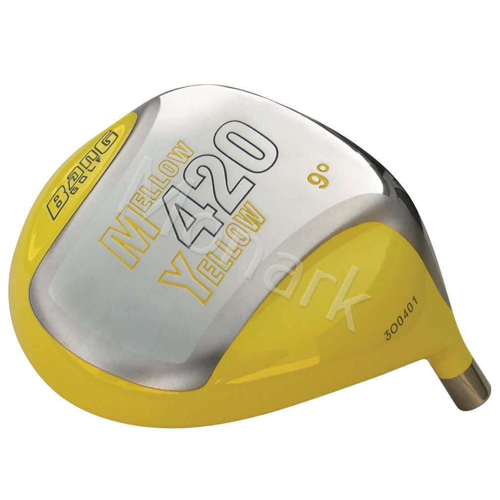 Custom-Built Bang Golf Mellow Yellow 420cc Beta Titanium Driver