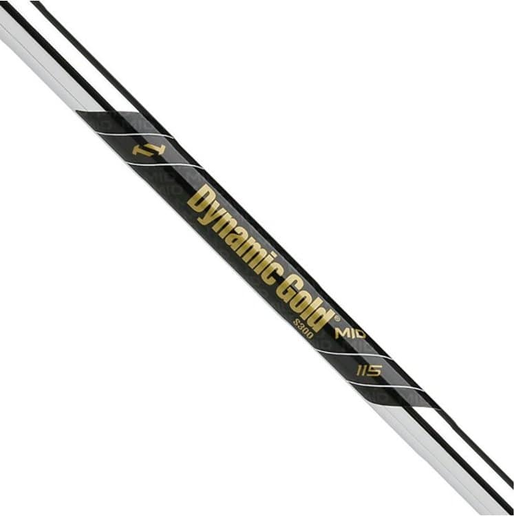 True Temper Dynamic Gold 115 Mid 0.355" Iron Shafts