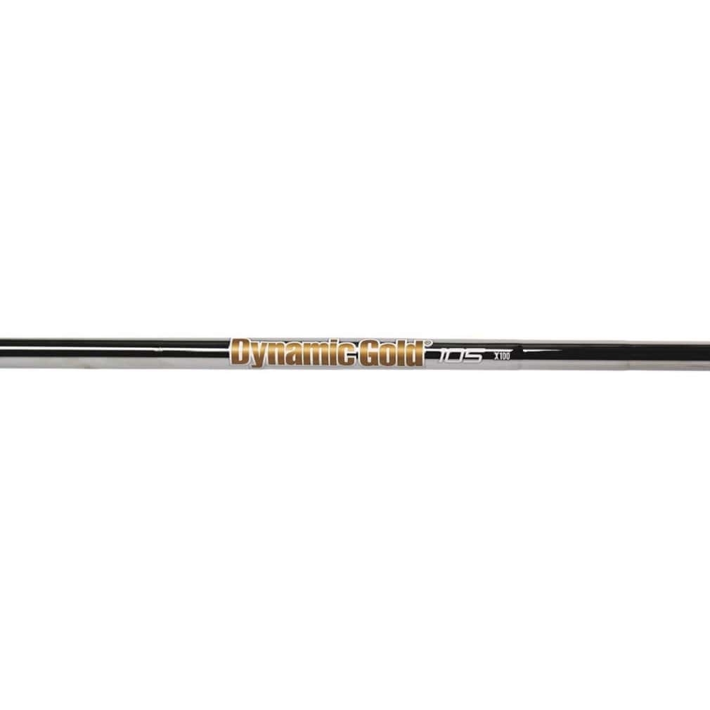 True Temper Dynamic Gold 105 0.370" Parallel Tip Steel Iron Shafts