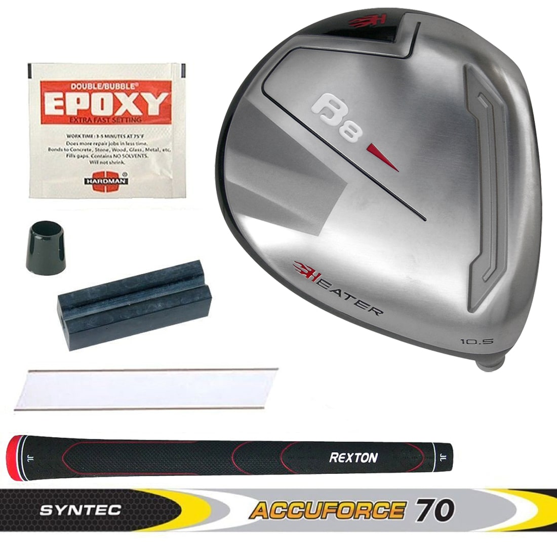 Heater B-8 Titanium Driver Component Pack