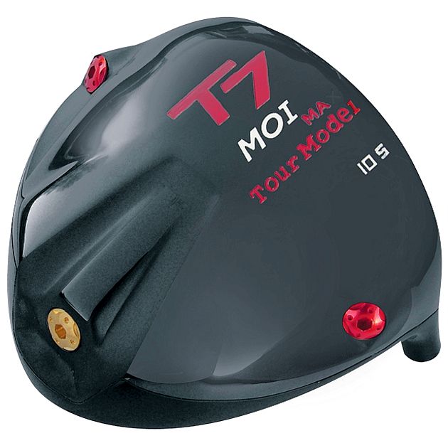 Custom-Built T7 Max MOI Black Triangular Titanium Driver