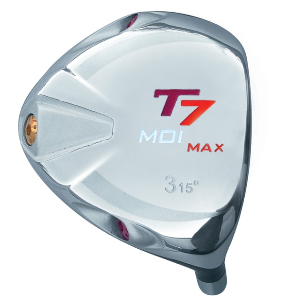 Custom-Built T7 Max MOI Red Triangular Fairway Wood